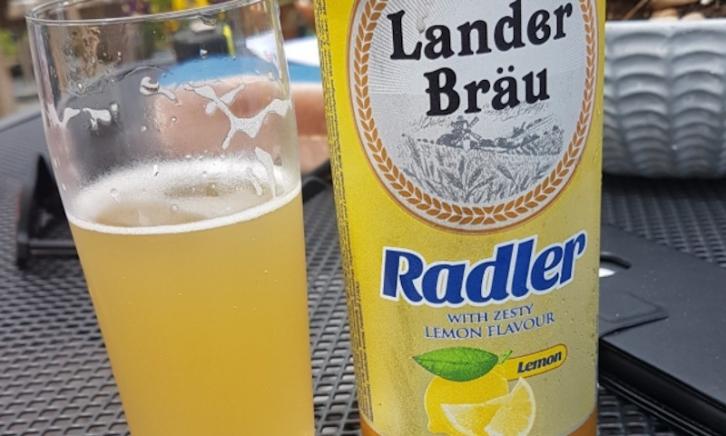 Landerbrau Radler glas en blik Landerbrau Radler glas en blik